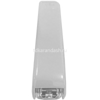 Степлер №24/6,26/6 25л глубина 45мм со скобами, пластик серый E0306 от магазина "Карандаш"