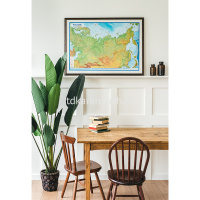 Карта России Физическая 1:8,5М 101х70 (с ламинацией) арт.КН051 00-00000002 от магазина "Карандаш"