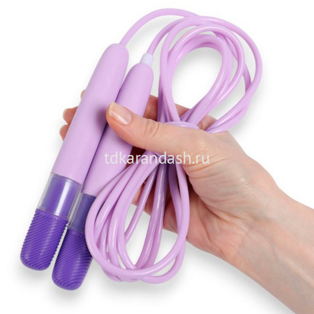 Скакалка 2,7м PVC 4 цвета Y11631-24 от магазина "Карандаш"