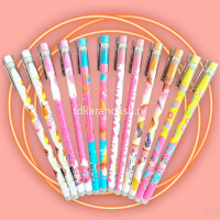 Ручка гелевая пиши-стирай "Мороженки" 0,5мм синяя, ассорти BK2389 от магазина "Карандаш"