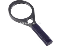 Лупа D=75мм увеличение 2,5 и 5 Е9090 от магазина "Карандаш"