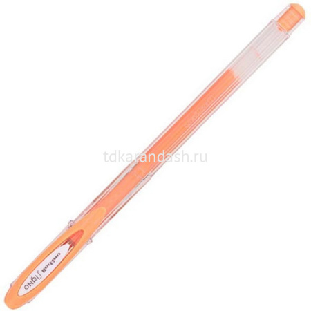Ручка гелевая "Signo" 0,7мм оранжевая пастель 69869/UM-120AC