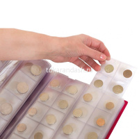 Альбом для монет 22,4*22,4см кожзам бордовый 2855-203 от магазина "Карандаш"