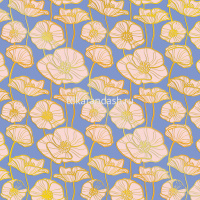 Набор картона цветного А4 5цв 5л "Цветы" односторонний №2 11-410-73 от магазина "Карандаш"