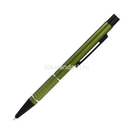Ручка РШ "Etna" оливковый/матовый, корпус-алюминий, отделка-гравировка, хром, кольцо 17BP6001-040
