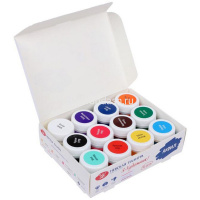 Краски акриловые 12 цветов 15мл глянцевые 229411817 от магазина "Карандаш"