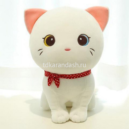 Кошка с шарфиком 20см ассорти MW2266 от магазина "Карандаш"