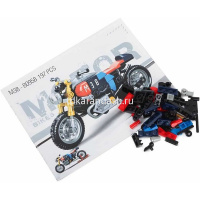 Конструктор "Мотоцикл" 197 деталей 28,5х19х5см пластик JB0913216 от магазина "Карандаш"