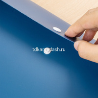 Портфель А4 8 отделений пластик синий EF606 от магазина "Карандаш"