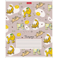 Тетрадь А5 18л клетка "Забавные истории" на скобе 5 дизайнов 18Т5В1/067612 от магазина "Карандаш"