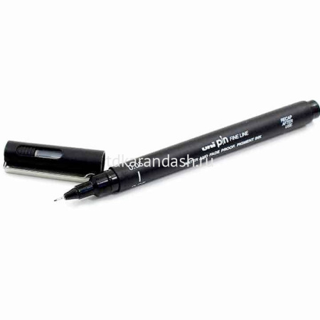 Ручка капиллярная "PIN005-200" 0,05мм черная 141534 от магазина "Карандаш"