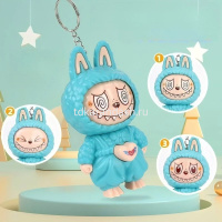 Брелок Зубастик 10,5х5,5см, меняет лицо, пластик/металл 6 видов M-20598 от магазина "Карандаш"