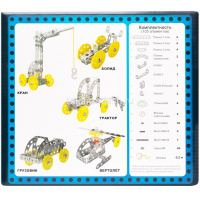 Конструктор металлический "Для уроков труда 5в1" 105 деталей 02221 от магазина "Карандаш"