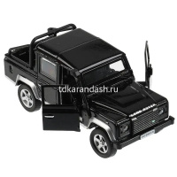 Картинка Машина "Land Rover Defender Pickup" черная, инерционная, металл 12см (открыв. двери) DEFPICKUP-12-BK от магазина "Карандаш" Машина "Land Rover Defender Pickup" черная, инерционная, металл 12см (открыв. двери) DEFPICKUP-12-BK от магазина "Карандаш"