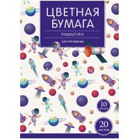 Набор цветной бумаги А4 10цв 20л "Мультики" односторонняя мелованная 82701 от магазина "Карандаш"