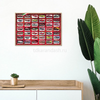 Пазлы 500 эл. "Premium. Ностальгия. Автомобили мира" 48х33см 500ПЗ2_30431/083755 от магазина "Карандаш"