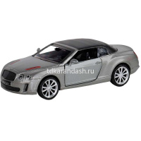 Картинка Машина "Bentley Supersport ISR" серая, инерционная, металл 17,5см (свет, звук, откр.двери) JB1251251 от магазина "Карандаш" Машина "Bentley Supersport ISR" серая, инерционная, металл 17,5см (свет, звук, откр.двери) JB1251251 от магазина "Карандаш"