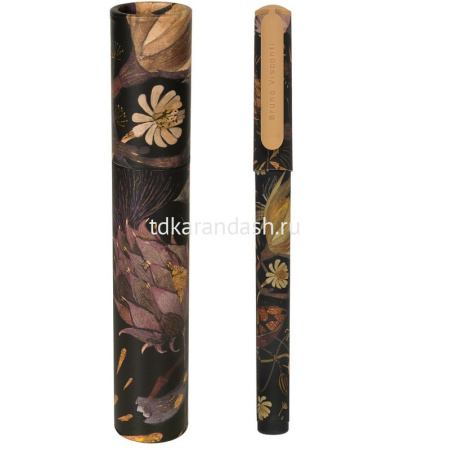 Ручка шариковая "DreamWrite. Flora. Black night" 0,7мм синяя, в футляре, 3 вида 20-0264/14 от магазина "Карандаш"