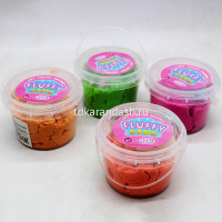 Слайм "Флаффи" 10х7см 300гр. из кинетического песка, цвет ассорти XJ3204 от магазина "Карандаш"