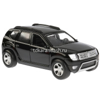 Машина "Renault Duster" черная, инерционная, металл 12см (открывающиеся двери) DUSTER-BK от магазина "Карандаш"