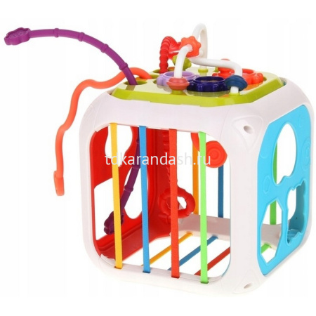 Игра логическая "Кубик 7в1" 14х14см с металлофоном, пластик/металл LT242564 от магазина "Карандаш"