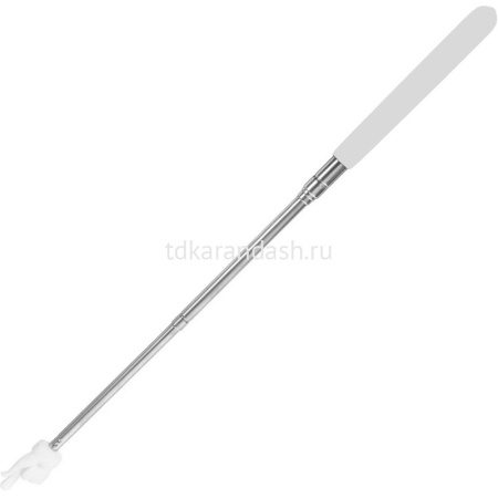 Указка телескопическая "Пикми" 65см пластик/металл, белая ручка, в пакете М-20414 от магазина "Карандаш"