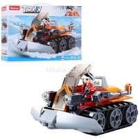 Конструктор "Снегоочиститель" 82 детали 19х14х4,5см пластик JB0913265 от магазина "Карандаш"