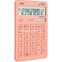 Калькулятор 12 разрядов "Touch" 170х108х15мм коралловый EM01541 от магазина "Карандаш"