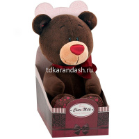 Медведь Choco сидячий 20см C004/20 от магазина "Карандаш"
