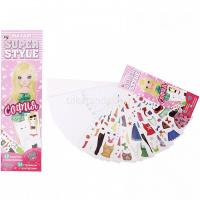 Альбом для творчества "София" 7х24см с контурами, 12 страниц с наклейками M-6542 от магазина "Карандаш"