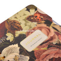 Записная книжка А5 120л "Art journal. Lush Bouquet" линия/точка, на спирали,с разделителями 3-567/15 от магазина "Карандаш"