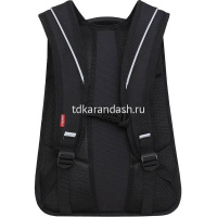 Рюкзак "Urban" 31х42х22см, 780гр, 3 отделения, 3 кармана, черный/красный RU-338-3 /1 от магазина "Карандаш"