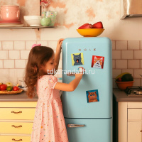 Алмазная мозаика 9х9см "Мемные котики" на магните полная выкладка ALVM-303 от магазина "Карандаш"