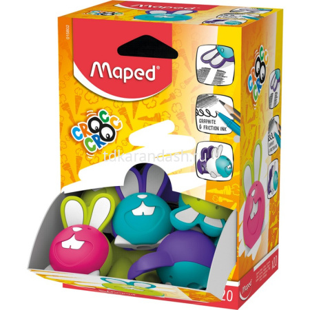 Ластик-пазл "Croc Croc Puzzle Bunny" 6,5х12,5х3,4см для точного стирания, ассорти 015802 от магазина "Карандаш"
