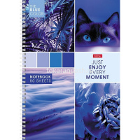 Тетрадь А4 80л клетка "Калейдоскоп Моментов" на спирали 4 дизайна 083174 от магазина "Карандаш"