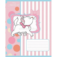 Тетрадь А5 12л линия "Кошечка Мари" на скобе 5 дизайнов 12Т5В2/068760 от магазина "Карандаш"