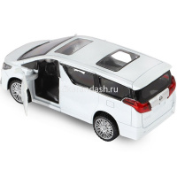 Картинка Машина "Toyota Alphard" белая, инерционная, металл 17,5см (свет, звук, откр.двери) JB1251029 от магазина "Карандаш" Машина "Toyota Alphard" белая, инерционная, металл 17,5см (свет, звук, откр.двери) JB1251029 от магазина "Карандаш"