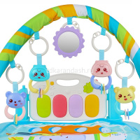 Коврик развивающий 47х36х9см голубой, текстиль/пластик (свет, звук) JB0333577 от магазина "Карандаш"