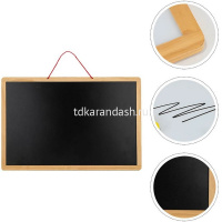 Доска для рисования магнитно-маркерная/меловая 30х40см (маркер, губка, ластик, 2 магнита) Y10306-24 от магазина "Карандаш"