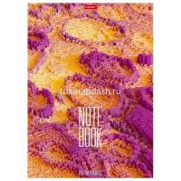 Тетрадь А4 80л клетка "Хрупкие грани" на скобе глянцевая ламинация 3 дизайна 083269 от магазина "Карандаш"