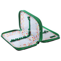 Пенал "Офсайд" 19х11х5см, прямоугольный, двухстворчатый, глянцевая ламинация 089075 от магазина "Карандаш"