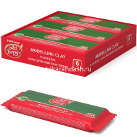 Пластилин 150гр зеленый, с алоэ вера 46457 от магазина "Карандаш"