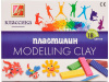 Пластилин 18 цветов 360гр. "Классика" со стеком, картон 20С 1330-08