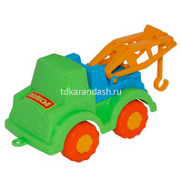 Эвакуатор "Ромка" в сетке, пластик 17,5x8,5x8см 4786 от магазина "Карандаш"