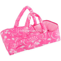 Коляска для куклы 64х39х58см лежачая/сидячая, металл (корзинка, люлька) IT107096 от магазина "Карандаш"