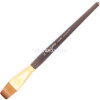 Кисть синтетика плоская №24 средняя ручка "Claude" 754124