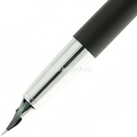 Ручка РП "Lamy Studio 067" M черная, корпус матовая сталь, металл 4000451 от магазина "Карандаш"