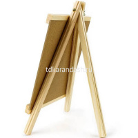 Мольберт настольный 48см с меловой доской 25х35см, дерево Y10300-24 от магазина "Карандаш"