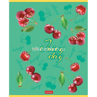 Тетрадь А5 48л клетка "Juicy day" на скобе выборочный лак 5 дизайнов 48Т5вмВ1/073080 от магазина "Карандаш"