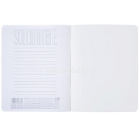 Тетрадь А5 96л клетка "SoloMatte. Сапфир" на скобе, ламинация Soft-touch 092748 от магазина "Карандаш"